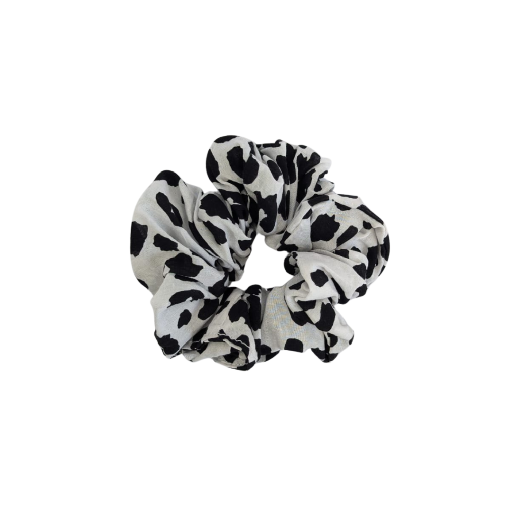 Leopard Print Scrunchie