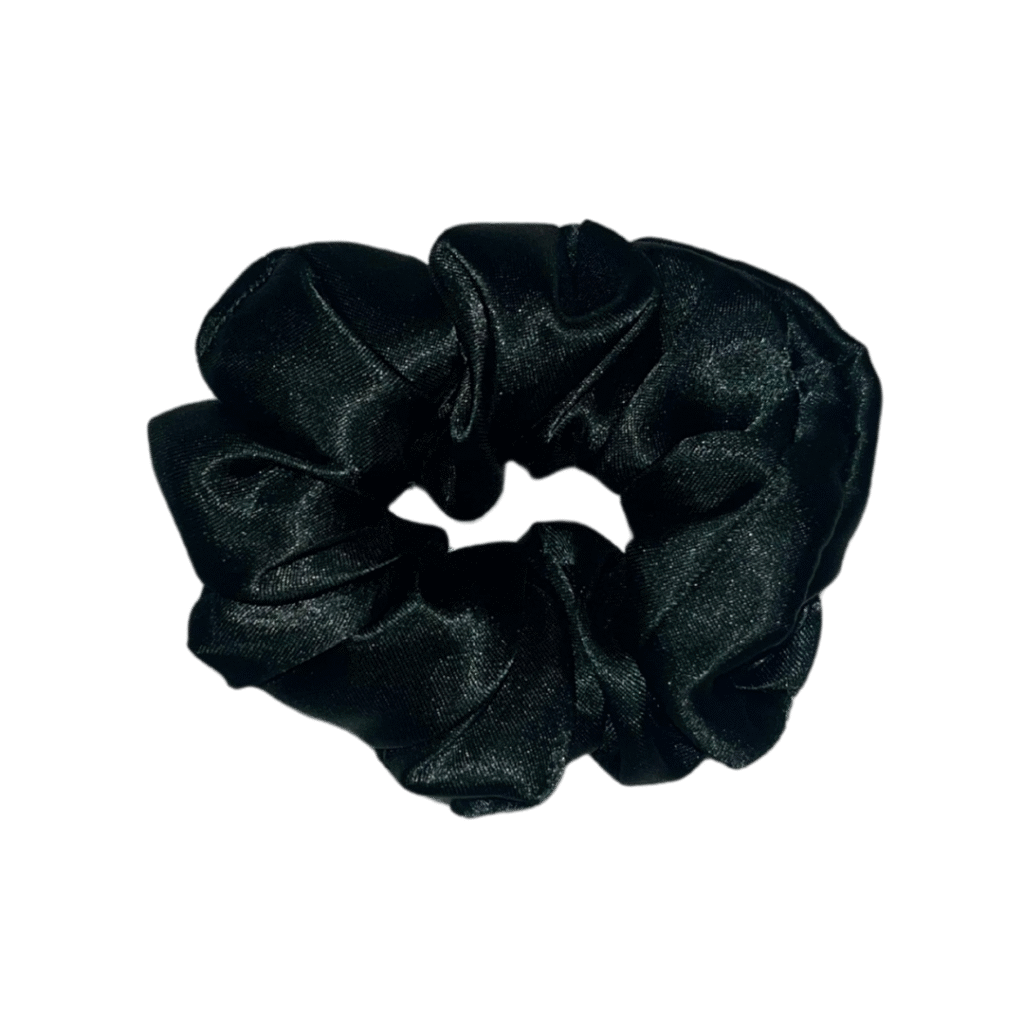 Bottle Green Silk Scrunchie