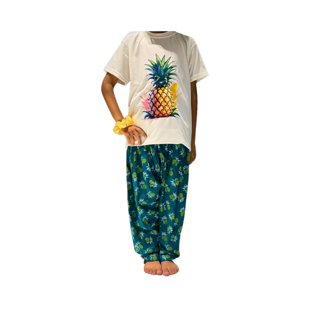 Pineapple Blast Kids PJ’s Set